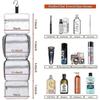 Hanging Travel Toiletry Bag,large Capacity Cosmetic Travel Toiletry Organizer For Women With 4 Compartments  1 Sturdy Hook