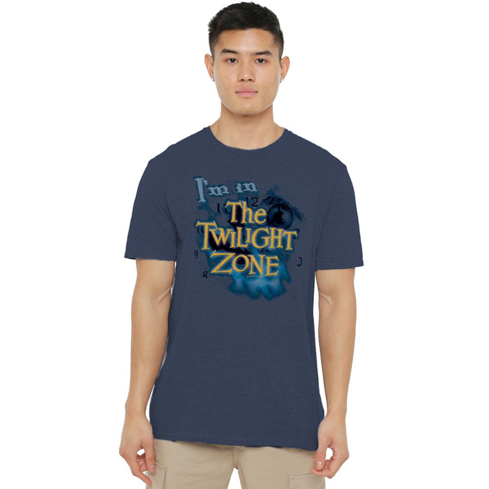 The Twilight Zone Unisex Adult IÂ´m In The Twilight Zone Heather T-Shirt