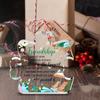 Heartfelt Acrylic Friendship Plaque - "Friendship" Engraved Inspirational Quote with Floral & Beach Scene Design - Perfect Keepsake Paperweight for B