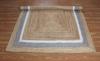 Jute Indoor & Outdoor Rug Handmade Natural Rug for Any Space Look Rustik Decor For Any Space Area
