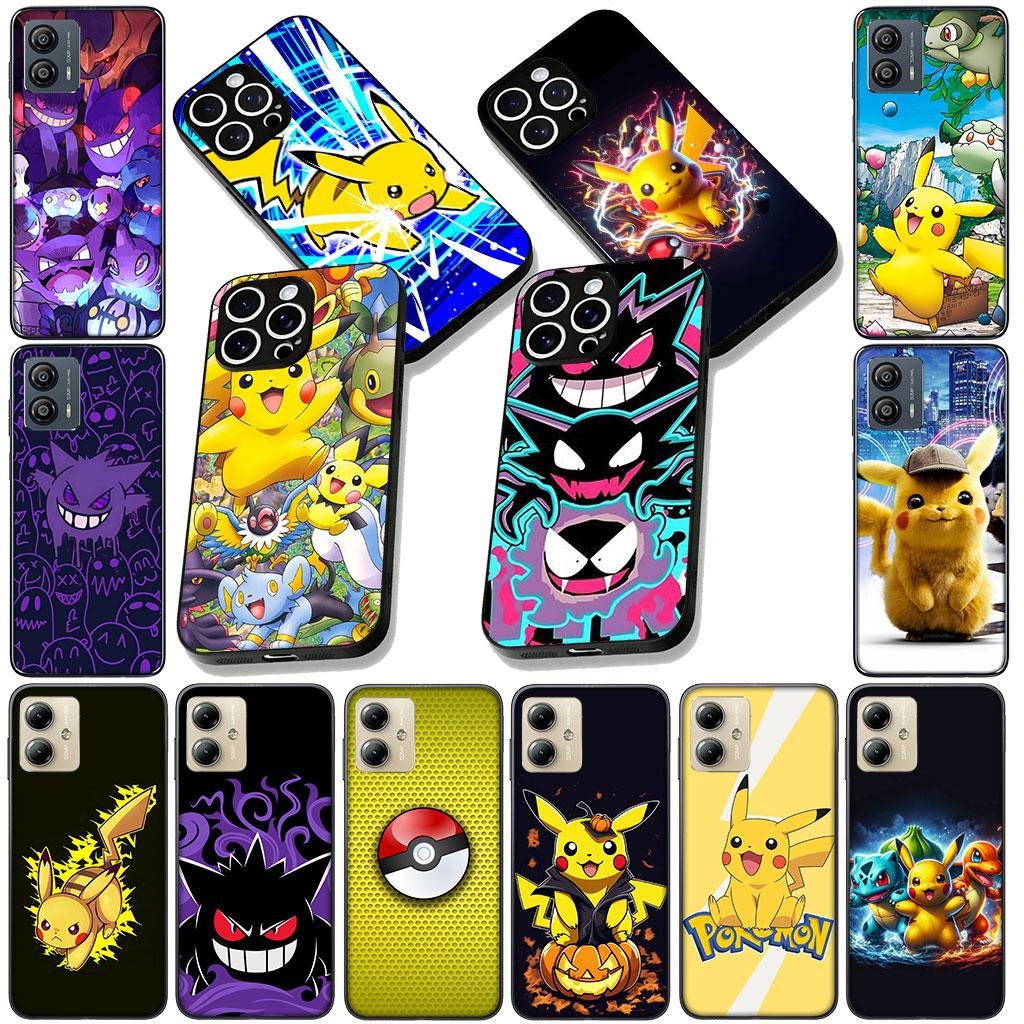 Poster P-Pikachus P-Pokemons GO Phone Cover for Motorola Moto E13 E20 E32 E22 G22 G23 G32 G60 G72 G7 G8 G82 G9 Plus Power Case