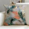 Street Graffiti Texture Cushion Cover Soft  EasyWash Pillow Case  Versatile for Couch Bed Travel and Office