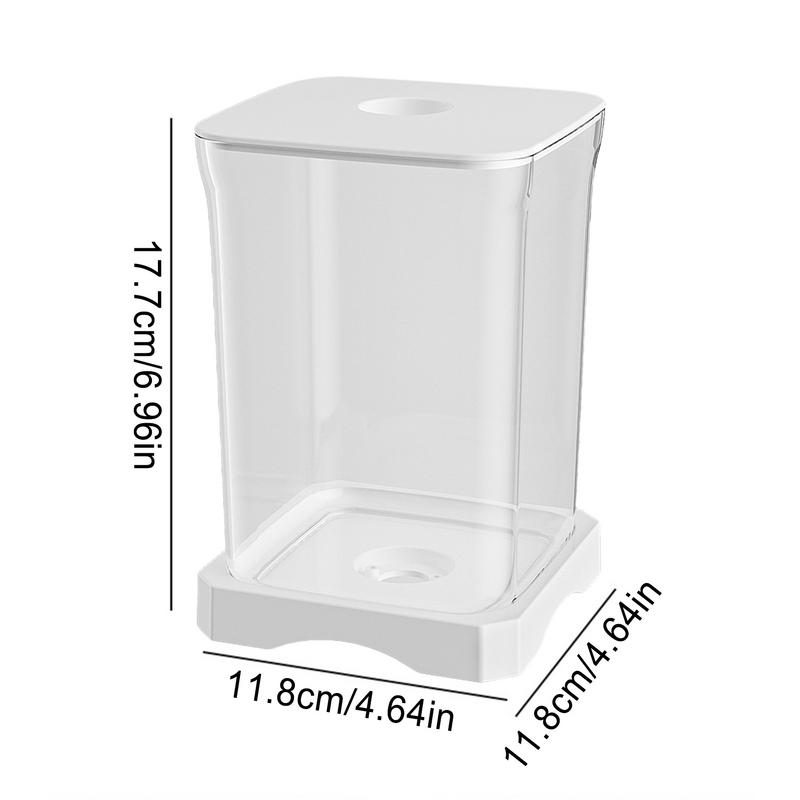 Betta Fish Tank HD Betta Aquarium Fish Bowl Small Aquarium Ornamental Aquarium Starter With LED Light For Home Offices Apartment