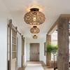 Vintage Woven Vine Ceiling Lamp - Industrial Style for Hallway, Living Room, Dining Room, Bedroom, Study
