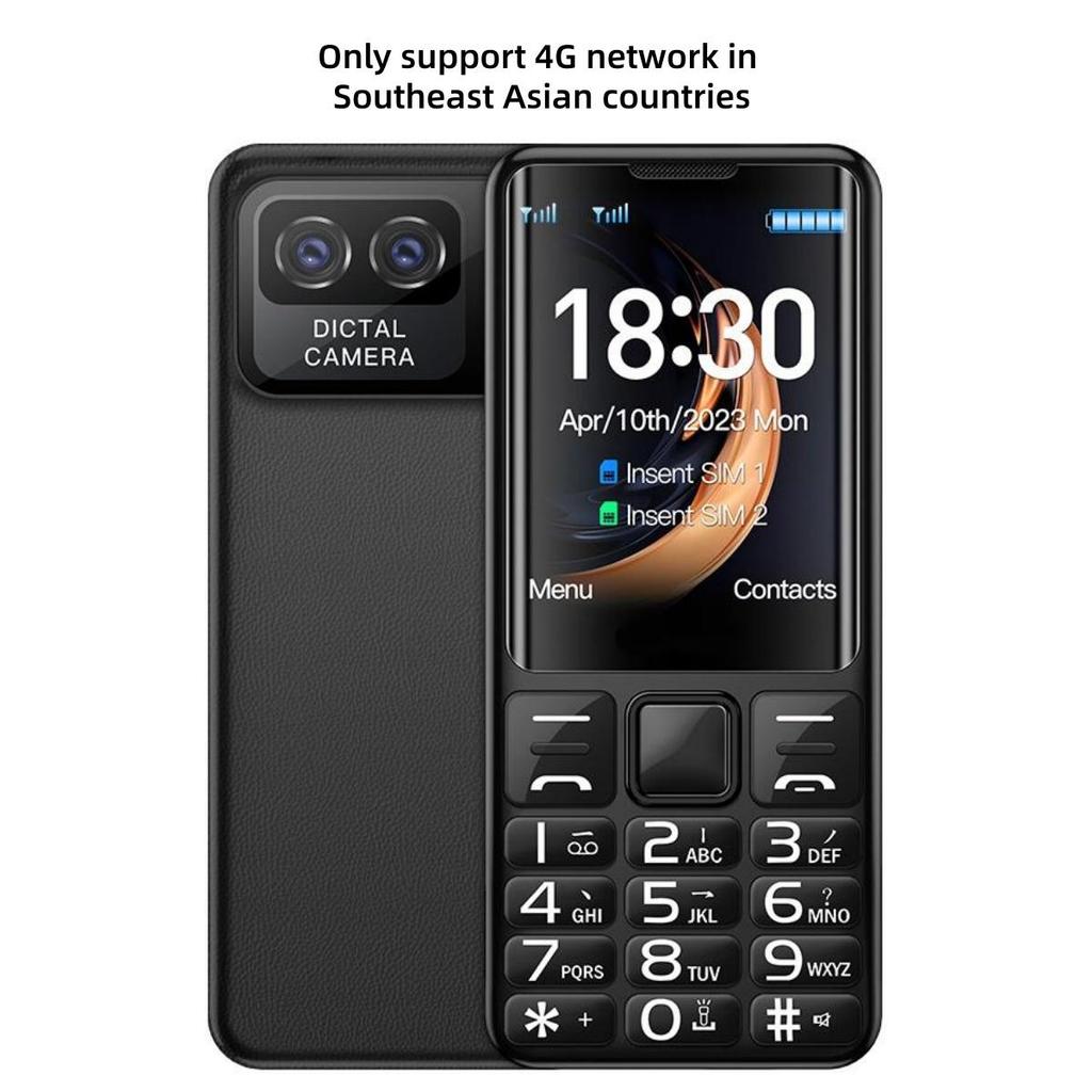 i79(H6) 4G Mini Mobile Phone LTE Button Phone 2.4inches TFT 1500mAh Alarm Music Player Flashlight Dual SIM Feature CellPhone