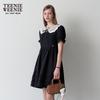 Teenie Weenie Tencel Cotton Bear Print Summer Dress
