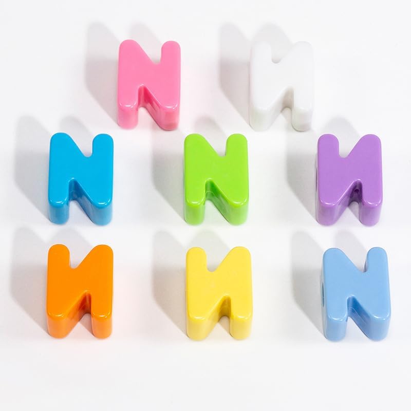 10PCS Colorful 26 Letter Beads 20mm Loose Beads Big Hole DIY Jewelry Making Kit Bracelet keychain for Educators to Learn Letters