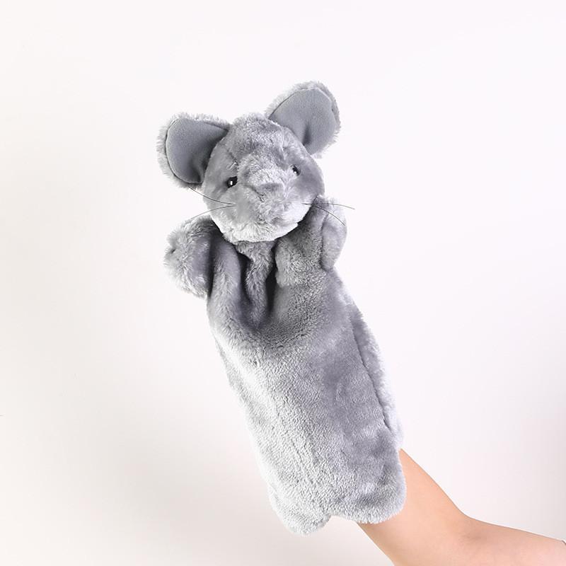 Fox Wolf Rabbit Plush Animal Hand Puppet Toy For Kids With Interactive Features