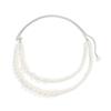 Elegant Faux Pearl Double-Layer Waist Chain – Women's Fashion Metal Bikini Body Chain