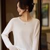 Women's Cashmere Sweater Qinghe Cashmere 30% Cashmere 70% Wool Autumn and Winter Pullover Warm and Fashionable