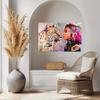 Modern Sexy Girls with Leopard Graffiti Art Canvas Painting  Wall Art Pictures Posters and Prints for Living Room Home Decor
