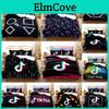 Tiktok Pattern 3d Printed Bedding Set For Luxurious Style And Comfort In Eu Sizes