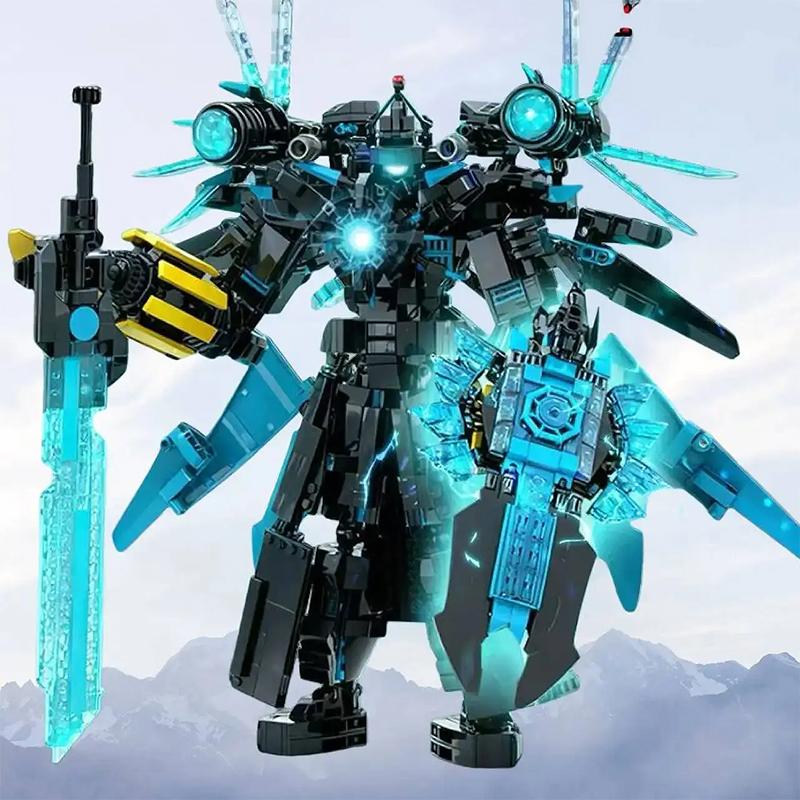Skibidi Toilet Building Block Toys  Playsets Cameraman Clock Man Speakerman Tv Man Skibidi Toilet Drillman Speaker Man Titan Clockman