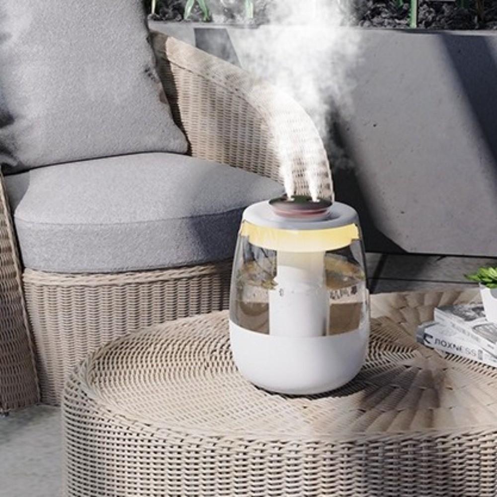 Efficient Humidity Aroma Humidifier Double Spray Port Essential Oil Diffuser  Bedroom