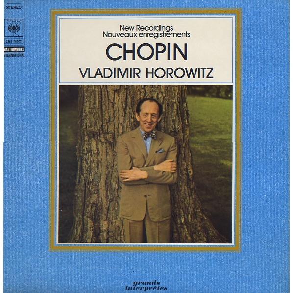 

LP Record CHOPIN VLADIMIR HOROWITZ New Recordings Nouveaux Enregistr 76307 CBS 1975 Netherland Classical Used
