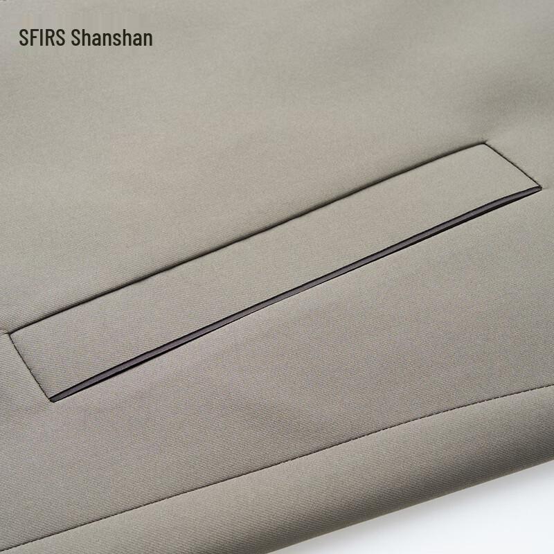 Shanshan Men's Anti-Wrinkle Business Casual Lapel Jacket