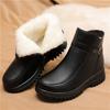GKTINOO 2024 Non-slip Genuine Leather Woman Snow Boots Natural Fur Women Boots Warm Wool Ladies Shoes Winter Ankle Boots Soft