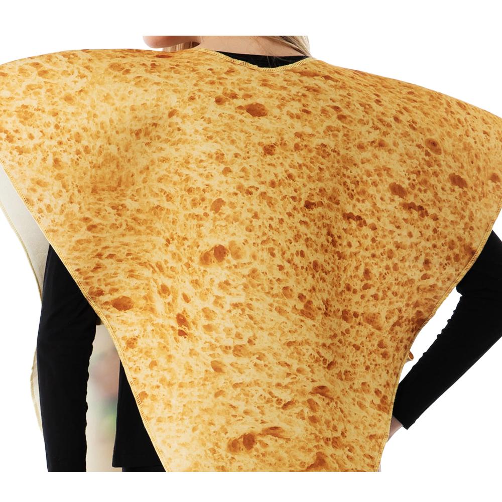 Dospělý pár Halloween kostým Tortilla Chips Pánské jídlo maskot Dámské oblečení