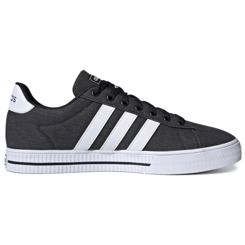 adidas Denné 3.0 Čierne Biele Plátenné Tenisky FW7033