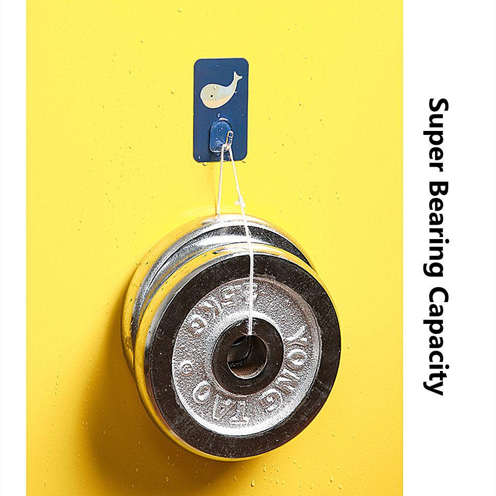 Animal Bathroom Kitchen Supplies Free Punching Cartoon Adhesive Wall Hook Wall Hanger Non-Marking