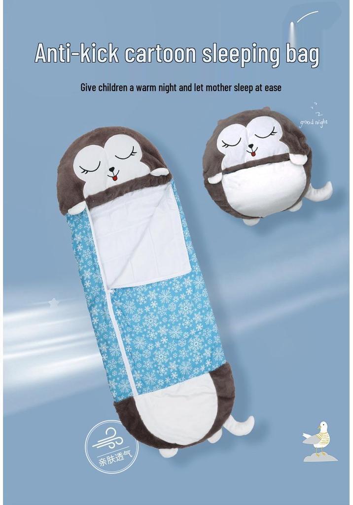 Unicorn Pajamas & Sleeping Bag: Plush Pet Pillow & Anti-Kick Nap Blanket for Kids