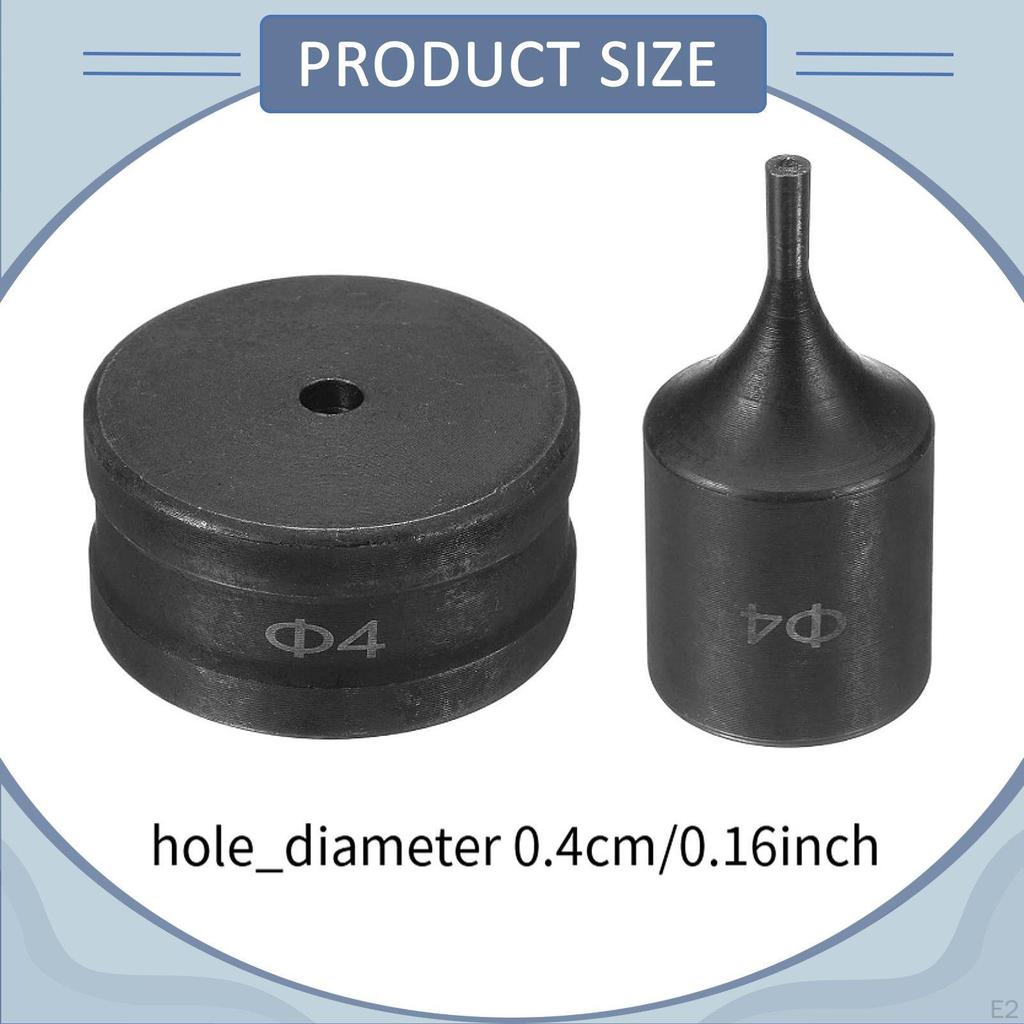 Hole Punch Die 40CR Steel Construction Industrial Round Metalworking Replacement