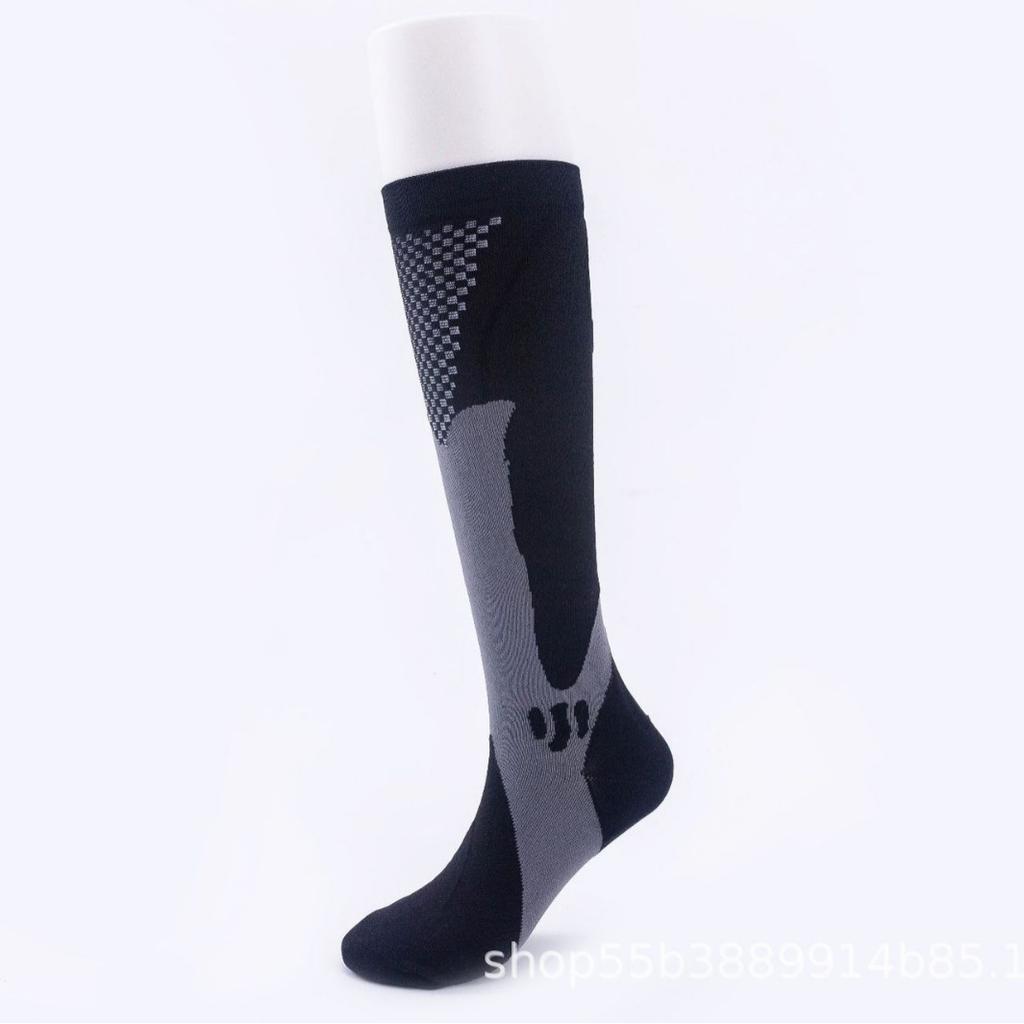 Nylon Magic Pressure Socks Men And Women Cycling Running Sports Football Socks Outdoor Calf Socks