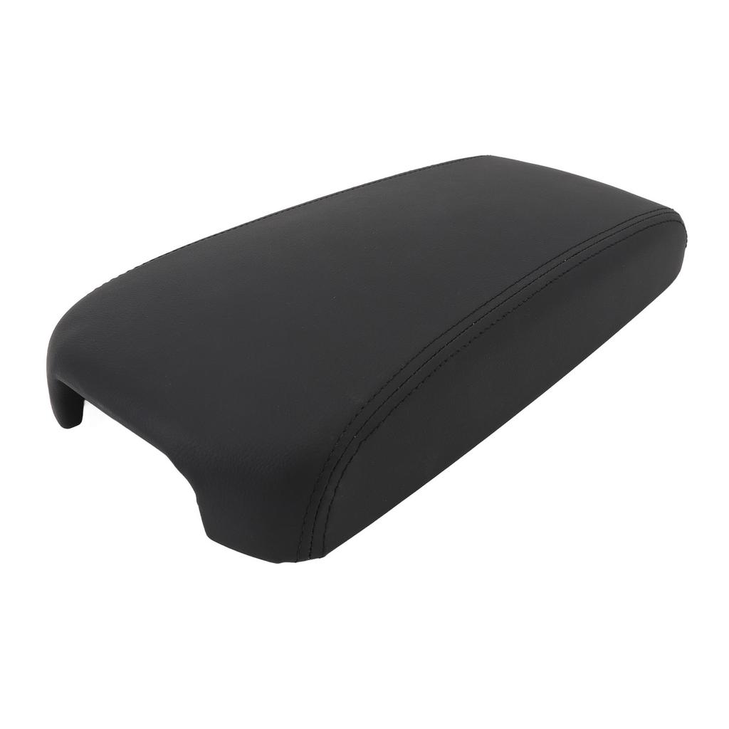 Mittelkonsole Armlehnenabdeckung Komfortstütze PU-Leder Mittelkonsole Abdeckungshaut für Altima 2013-2018 Schwarz