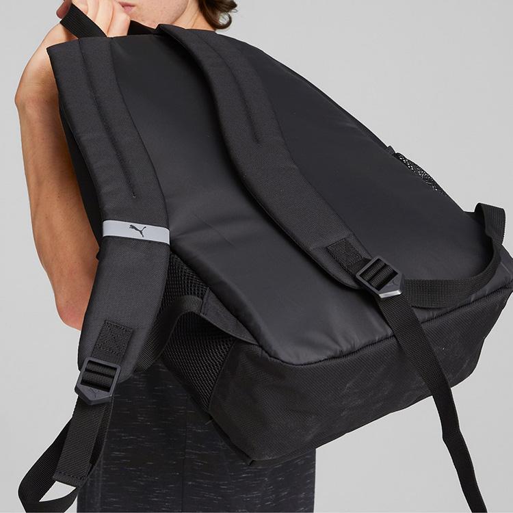 Puma New Sports Casual Fabric Backpack Unisex Backpacks Black 079136-01