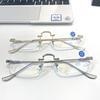 Ultra Light Metal Frameless Presbyopia Glasses for Women Anti Blue Light Reading Glasses High-definition