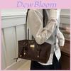 Pu Tote Bag For Women With Stitching Design And Inner Phone Pocket For Daily Use
