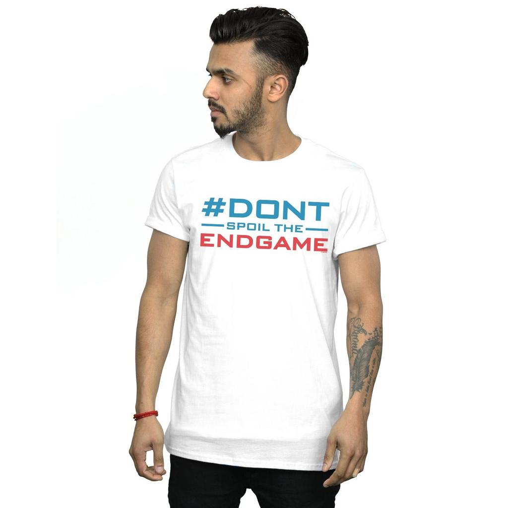 Marvel Mens Avengers Endgame Don´t Spoil The Endgame T-Shirt