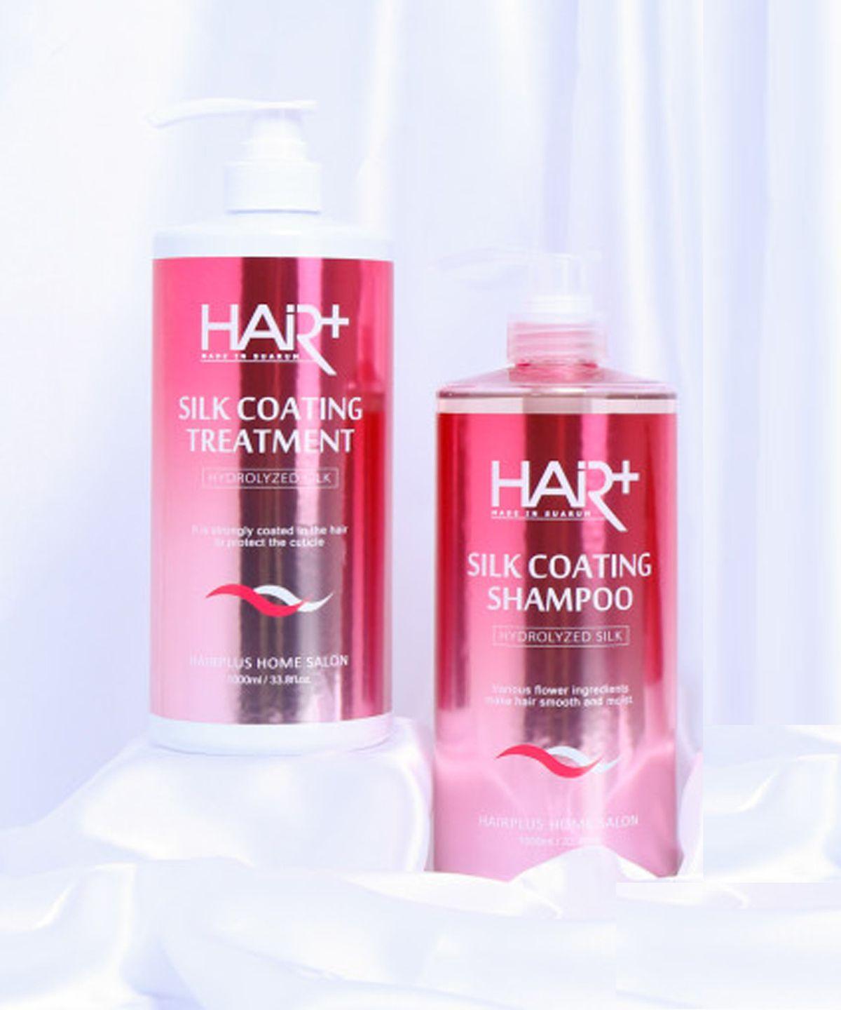 Silk Coating Set (Shampoo 1000ml + Treatment 1000ml)