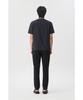 Brenwood [Very Comfortable] Seersack Round Neck T-Shirt Brtam26951Gyx