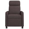 Recliner Dark Brown Fabric