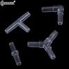 10Pcs/Lot Aquarium Airline Tubing Connectors Fish Tank Transparent Air Tube Adapters for 4CM Inner Diameter Air Line Hose
