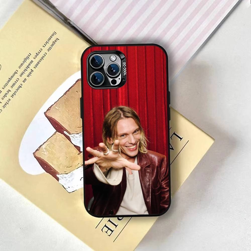 J-Jamie Campbell Bower Phone Case For iPhone 17,16,15,14,13,12,11 Plus,Pro Max,XS,Colorful Silver Black Cover