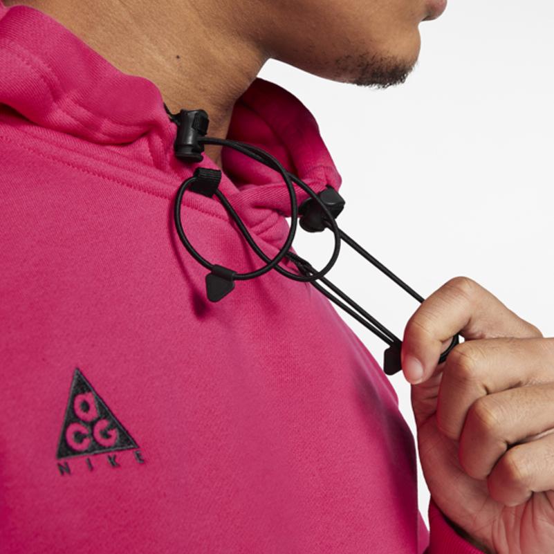 Nike ACG Hooded Pullover Sweatshirt Men Sweatshirt Red BQ7199-667