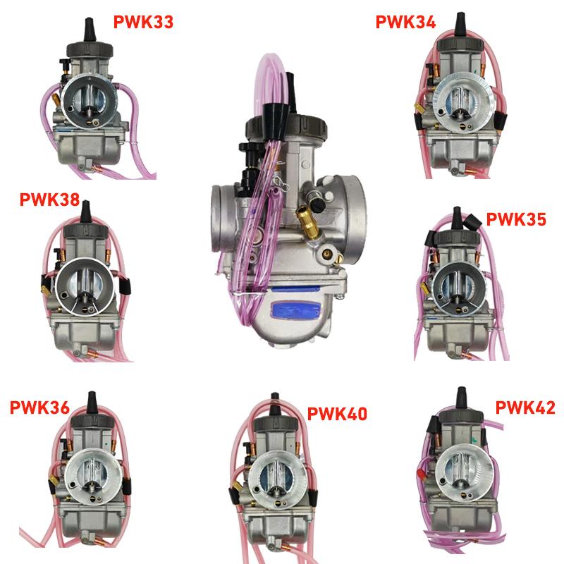 Motorcycle For KEIHIN PWK Carburetor Carb Pwk 33 34 35 36 38 40 42mm Racing Parts Scooters Dirt Bike ATV with Power Jet 150-500c