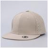 Custom Fitted Hat Fully-enclosed Stretchy Solid-color Hiphop Flat-brim Cap Lightweight Breathable With Printing Embroidery Logo