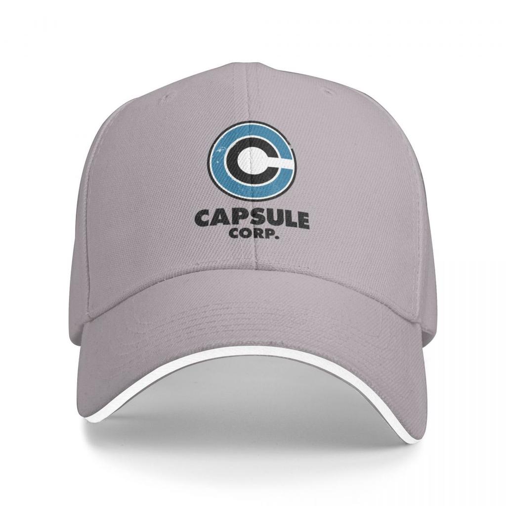 Capsule Corp Logo Baseballkappen Snapback Baseballmützen Atmungsaktiv Lässig Kappe Outdoor für Männer und Frauen