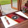 Crystal Velvet Rug Custom Name Text, Soft Non Slip Floor Mat Home DecorGermany national football team