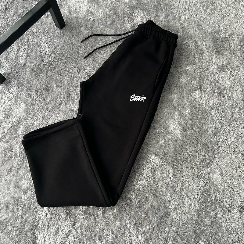 DRIPX Moda Retrò Pantaloni Casual Larghi a Gamba Dritta Tendenza Americana Harajuku Street Wear Pantaloni da Uomo Vita Alta Pantaloni Sportivi Casual
