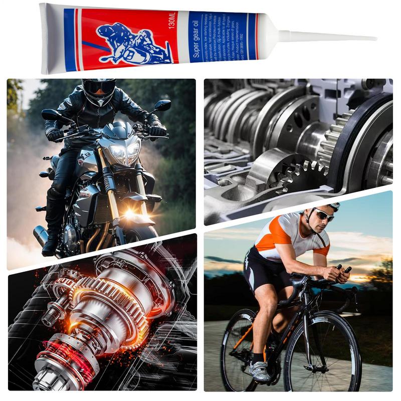 Motorcycle Gear Oil 130ml Gear Lubricant Multipurpose Lubricant For Motorcycle And Car Reduces Friction And Prevents Rust