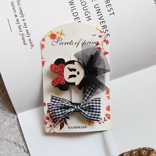Cute Cartoon Princess Girls Kids Hair Clips Hairpins Accessories For Children Hair Bow Barrette Hairclip Headwear Headdress