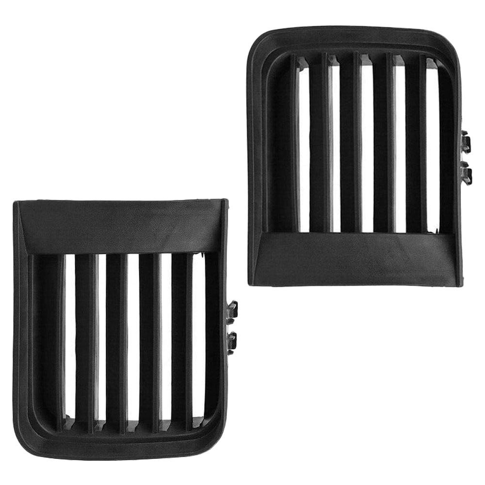 1 Pair Front Bumper Fog Light Grille Cover for Pathfinder R50 1999-2004 62257-2W100, 62256-2W100 \ NI1038103, NI1039103