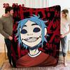 Bang 2D Flat Pattern Flannel Blanket High Quality All Seasons Warmth and Comfort Perfect for Christmas Gifts.MMT0918634