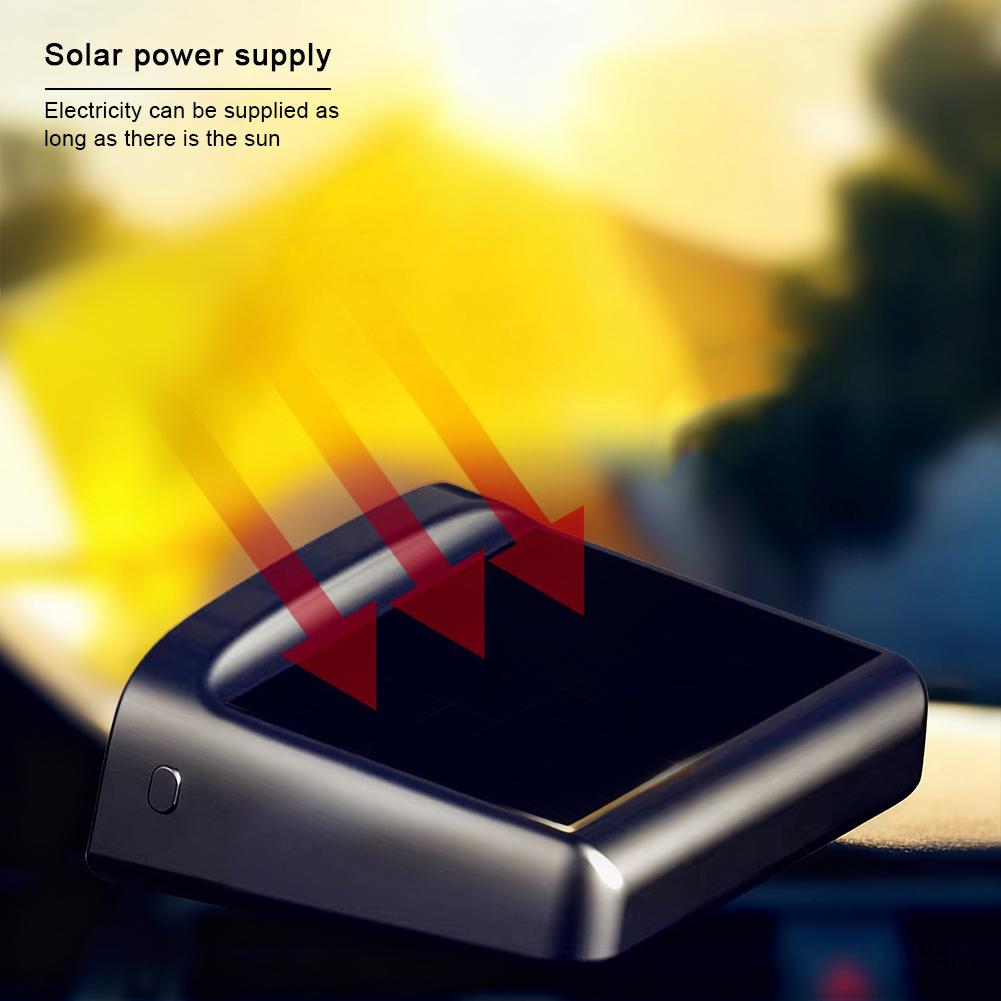 1Pc Car Speedometer Solar Head Up Display GPS Digital Intelligent Light Sensing HUD Speed Hud Display Digital Auto Electronics