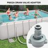 Pool Drain Hose Adapter Pool Fitting Swimming Pool Drainage Adapter Hose Connector Pool Water Drain Adapter for Pool