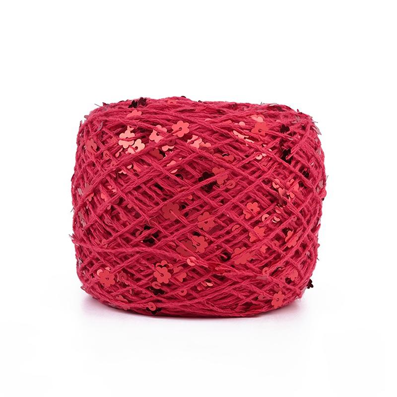 50ΓΡ Διχρωμες Παγιέτες Νήμα Χειροτεχνίας Χοντρό Διακοσμητικό Νήμα Χειροτεχνία Γκλίτερ Νήμα Κροσέ Premium Φανταχτερά Υλικά Πλεξίματος